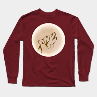 Howling at the Moon Long Sleeve T-Shirt